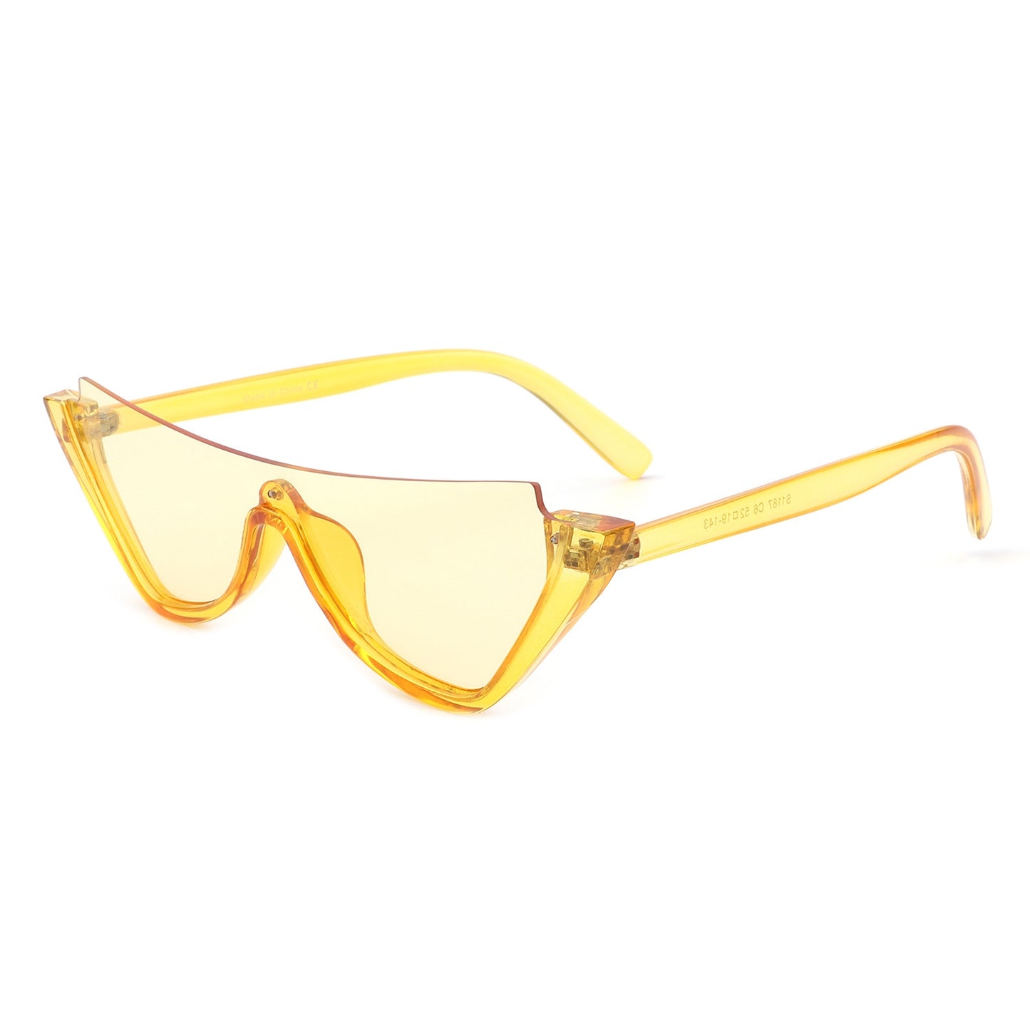 Retro Half Frame Fashion Cat Eye Sunglasses